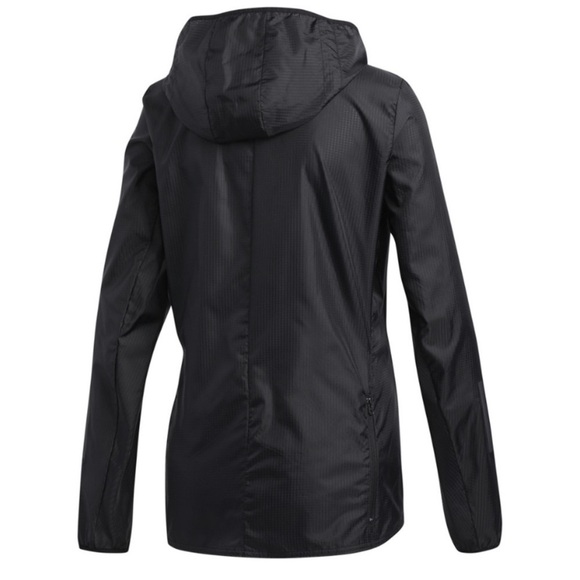 NWT Adidas Own The Run Response Windbreaker Jacket Size Large black light weight - Picture 3 of 12